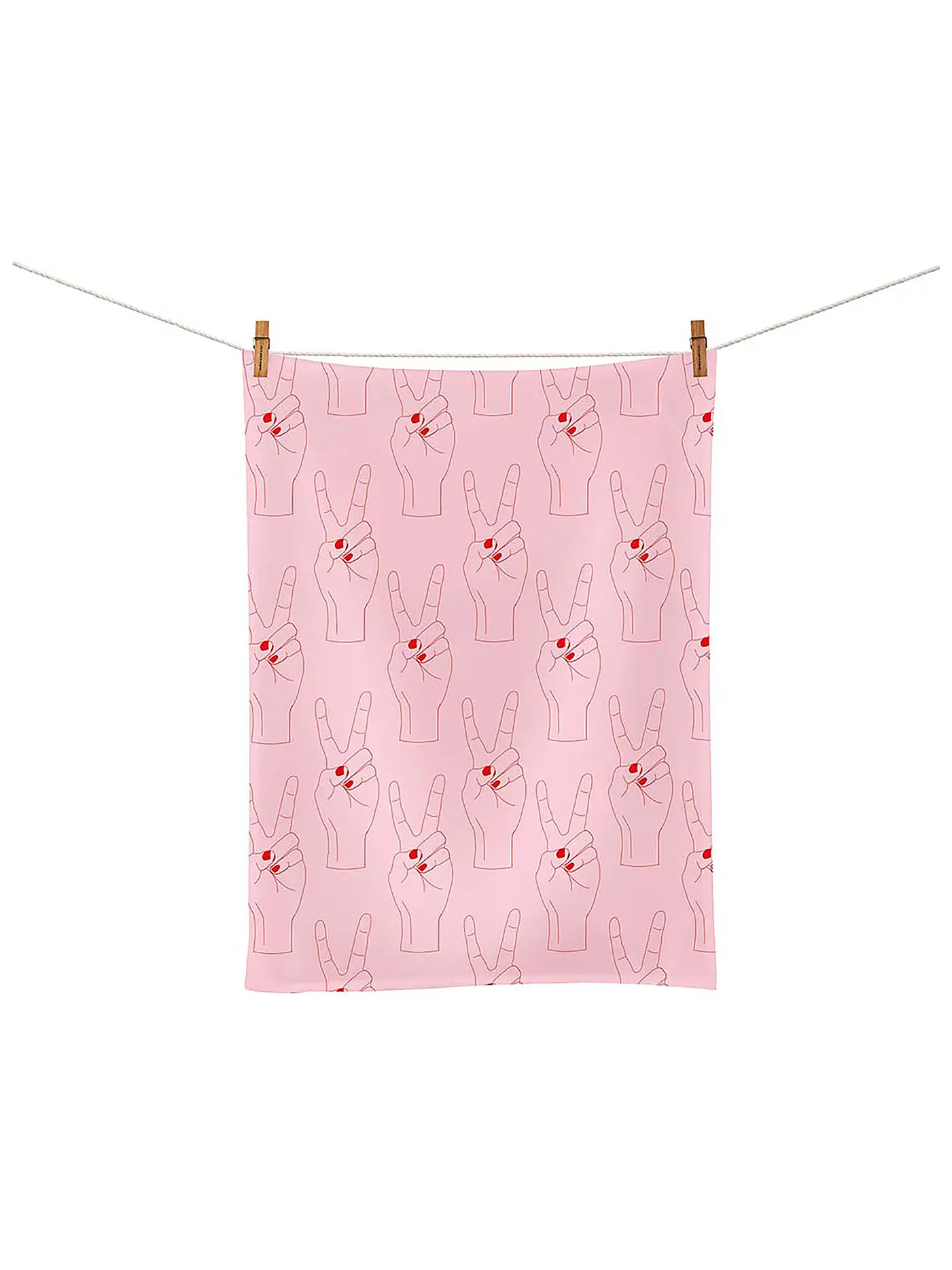 CHIC.MIC | Geschirrtuch 50x70cm Lets go to the beach | bunt